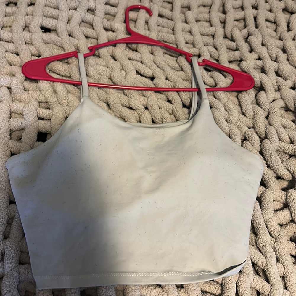 White tank top
